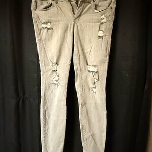 Torrid Light Gray Denim Jeans